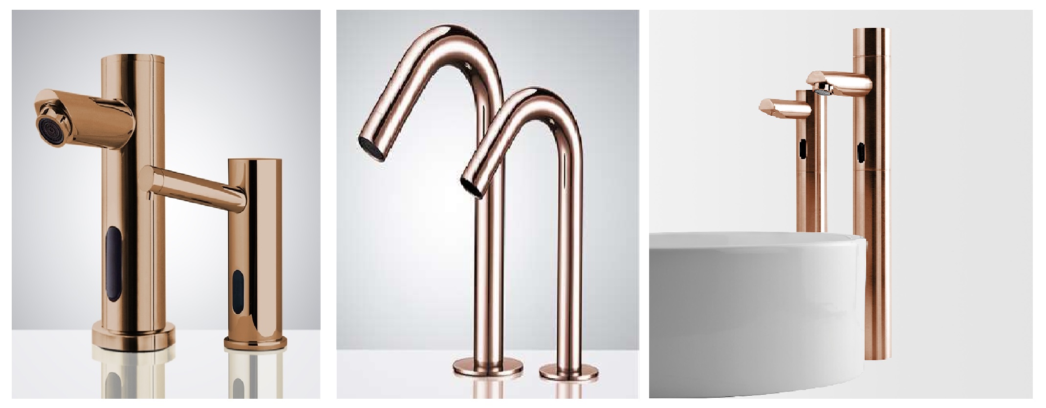 Architectural Design Touchless Restroom Faucets